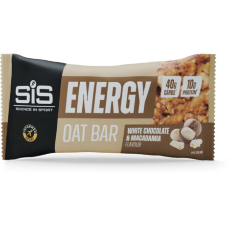 Science In Sport Energy Oat Bar - Box of 12 Bars - White Chocolate Macadamia