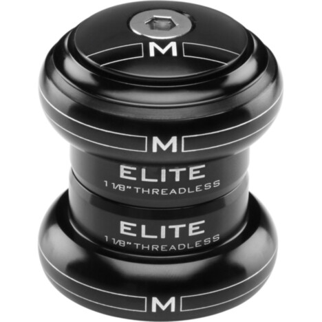 M Part Elite Headset 1-1/8" Threadless Black EC34/28.6 EC34/30