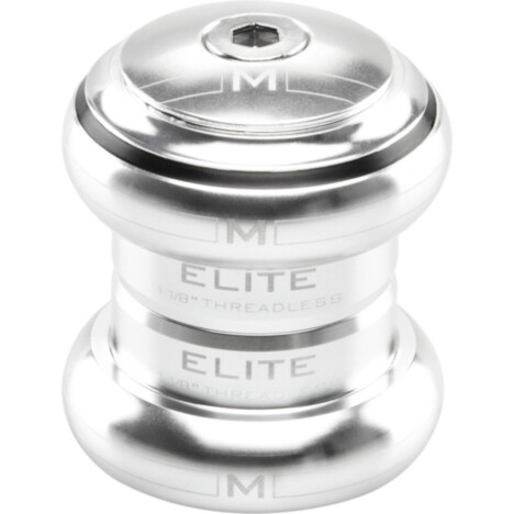 M Part Elite Headset 1-1/8" Threadless Silver EC34/28.6 EC34/30