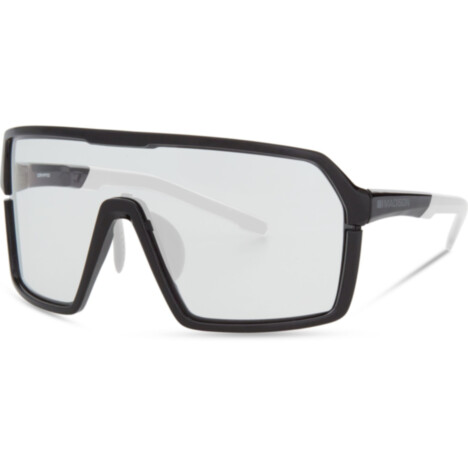 Madison Eyewear Crypto Gloss Black Sunglasses - Clear Lens