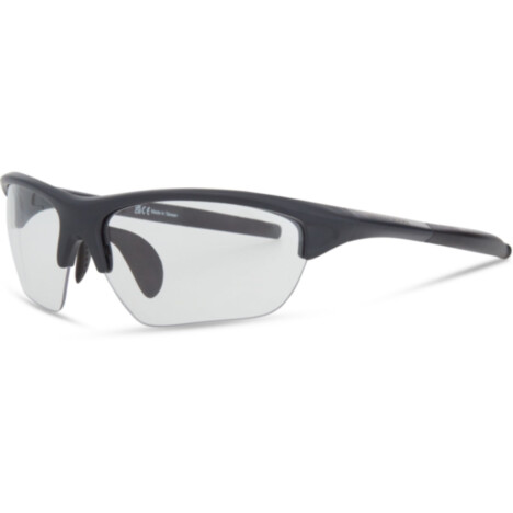 Madison Eyewear Mission Matt Dark Grey Sunglasses - Clear Lens