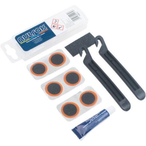 Nutrak Puncture Repair Kit, Including Tyre Levers