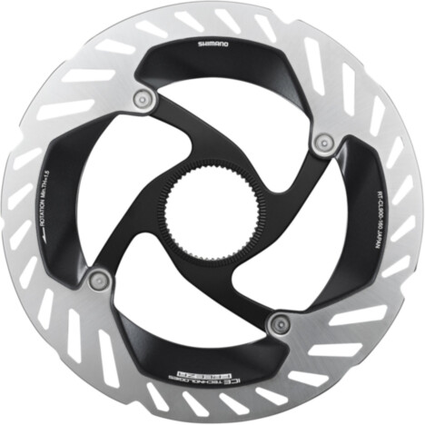 Shimano Dura-Ace RT-CL900 Ice Tech FREEZA rotor with internal lockring, 160 mm