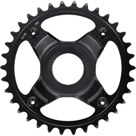 Shimano STEPS SM-CRE70-B 11/10/9spd single chainring 34T w/o chainguard chainline 53mm