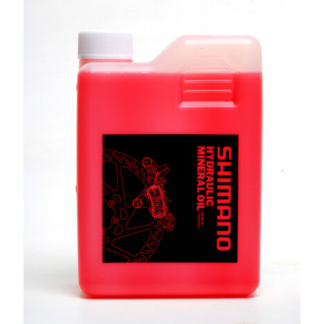 Shimano Spares Mineral Oil Shimano Original 1 litre, Red