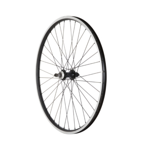 M Part Wheels MTB Rear Quick Release Screw On Wheel black 26 inch