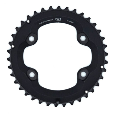 Shimano Deore FC-M6000-2 Deore 10 speed outer chainring, 38T-BG for 38-28T
