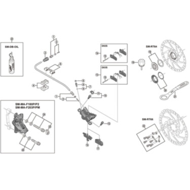 BR-M595 bleed nipple and seal ring