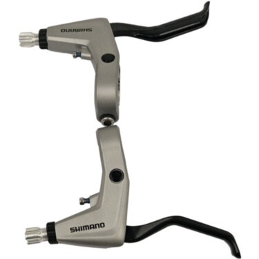BL-T4000 Alivio 2-finger brake levers for V-brakes - silver