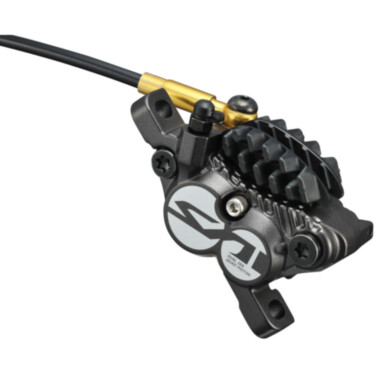 Saint M820 4-piston calliper, post mount, for front or rear