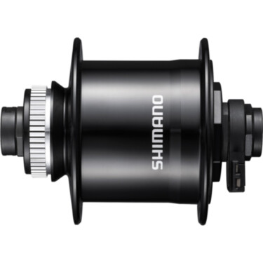 DH-UR705-3D Dynamo hub, 6v 3w, for Centre-Lock disc, 36h, 12x100 mm axle, black