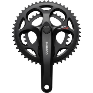 FC-A070 square taper double chainset 7-/8-speed, 50 / 34T 170 mm w/o chainguard