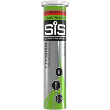 GO Hydro Tablet - 1 tube - strawberry and lime