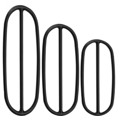 Cadence sensor replacement bands - pack of 3