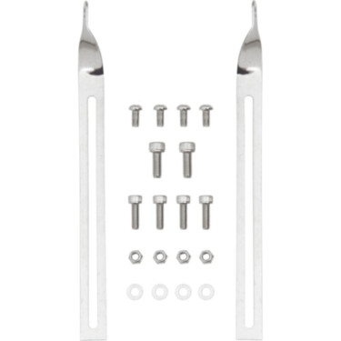 Trail rack hardware kit silver