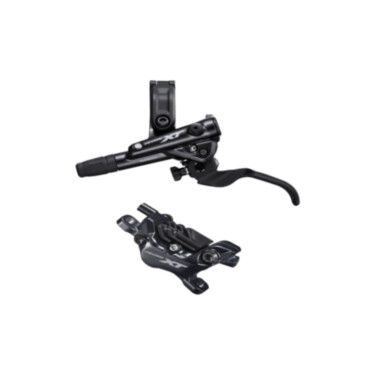 BR-M8120/BL-M8100 XT 4 pot bled brake lever/post mount calliper I-Spec EV