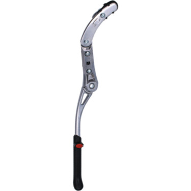 Essential kickstand, 24-29 inch, chainstay/seatstay mount 20kg, silver