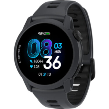 PACE 4 GPS Sport Watch Black Silicone