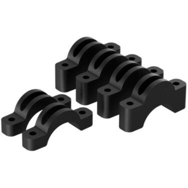 Clip On Spacer Set, Alloy to fit  Extensions 2x10mm, 4x20mm