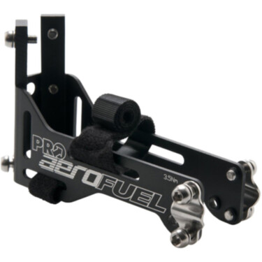Tri bottle cage for saddle mount