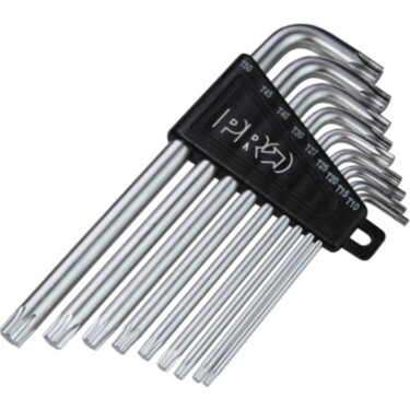 Torx Key Set, T10/T15/T20/T25/T30/T40/T45/T50