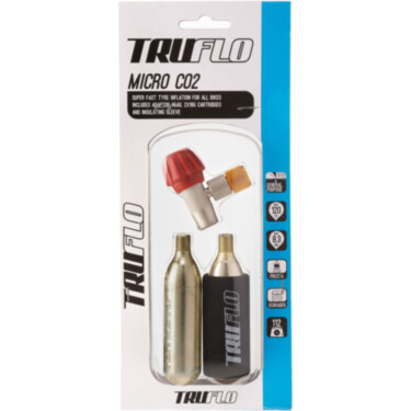 Micro CO2 pump - including 2 x 16 g cartridges,