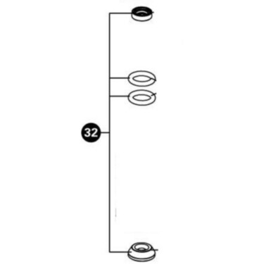 1586K - Head Seal For INF-1 and INF-1.2