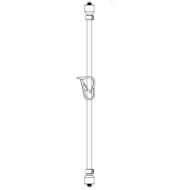 2594.2A Mineral oil fluid bleed kit hose assembly - BKM-1, BKM-1.2
