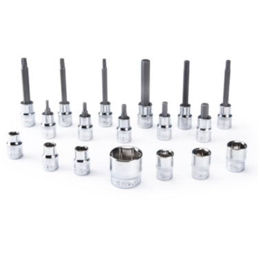 SBS-1.3 - 18-piece Socket And Bit Set