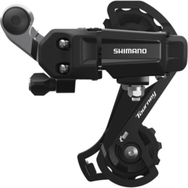 Tourney TY200 rear derailleur, 6/7-speed, direct attachment, GS medium cage
