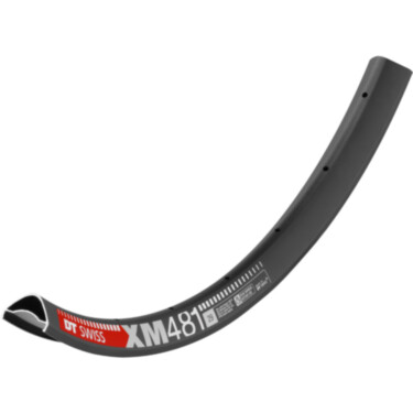 XM 481 SBWT disc-specific Presta-drilled