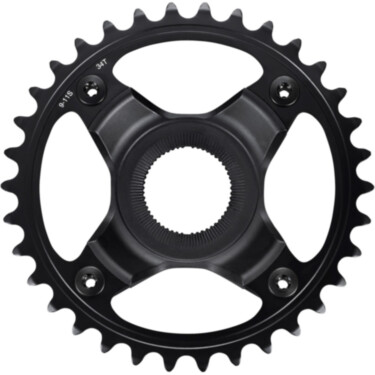 SM-CRE70-B 11/10/9spd single chainring 34T w/o chainguard chainline 53mm