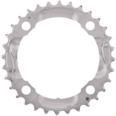 FC-M532 Deore 10 speed triple middle chainring 32T silver