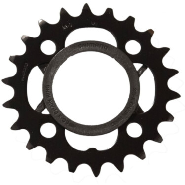 FC-M391 Acera 9 speed inner chainring, 22T, black with chain protector