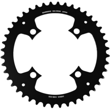 SM-CRE80/B 11/10 speed single chainring, without spider 44T