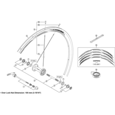 WH-RS31 spoke 276 mm
