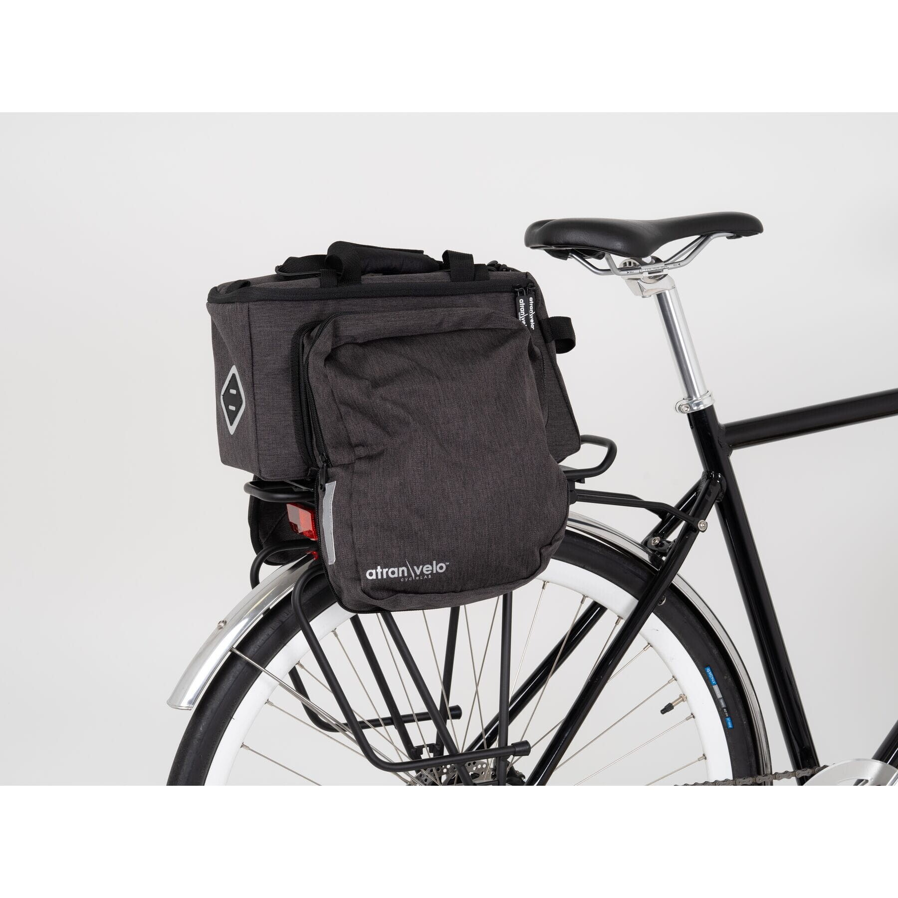 AtranVelo ZAP Top AVS Bag, With Mini-Panniers, 10.5 + 8 Litre | On