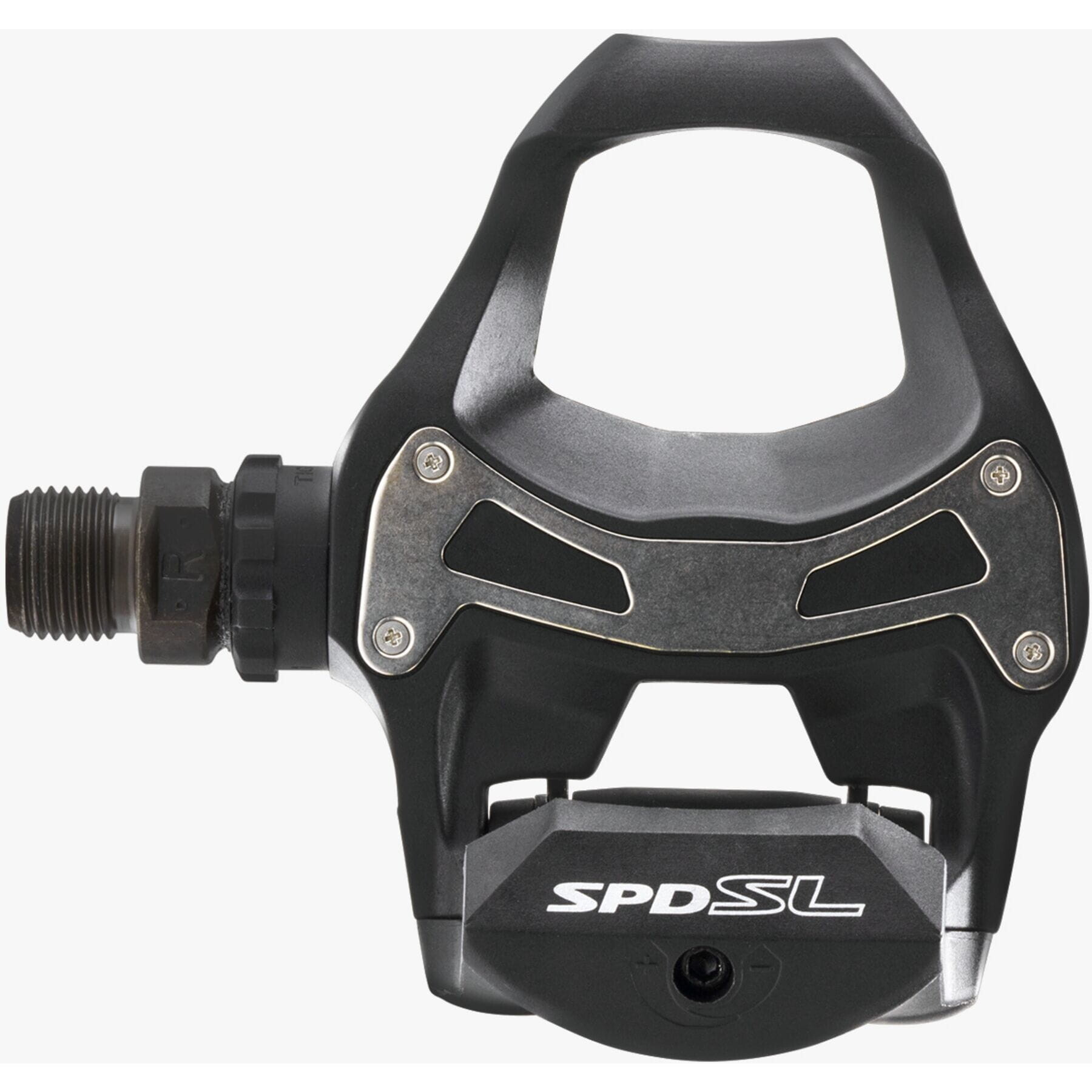 シマノ ペダル(SPD-SL) PD-R550-L ブラック EPDR550L Shimano PD-R550 SPD SL Road pedals, resin composite, black