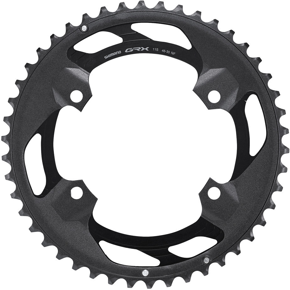 Shimano GRX FC-RX600 GRX 11 speed double outer chainring 46T-NF