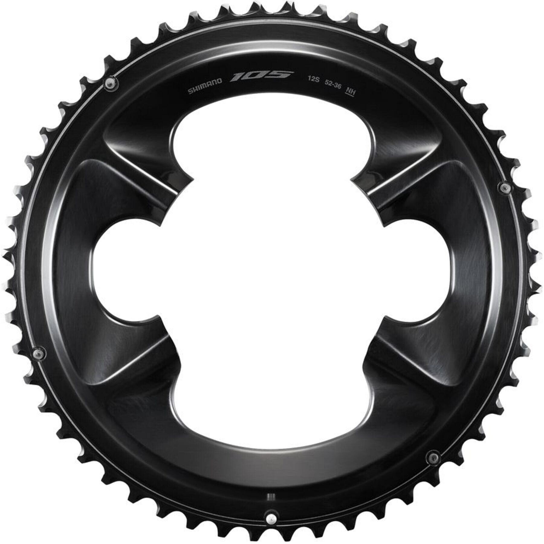 パーツ SHIMANO FC-R7100 105 160mm 50/34T 2x12s Shimano 105 FC-R7100 105 12 speed outer chainring, 52T-NH for 52