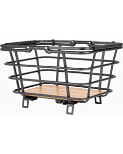 AtranVelo EPIC SHOPPER AVS Basket, Bamboo Base, 23 Litre