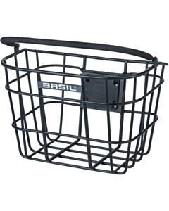 Basil Bremen Alu KF Front Basket matt black