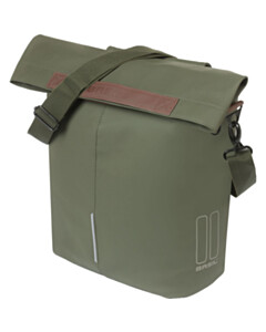 Basil City Bicycle Shopper 14-16L moss green