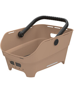 Basil  Cento Neo Rear Bicycle Basket sand