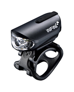 Infini Olley super bright micro USB front light with QR bracket black