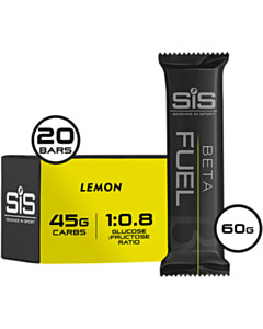 Science In Sport Beta Fuel Energy Chew - box of 20 x 60g - lemon
