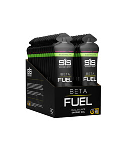 Science In Sport Beta Fuel Energy Gel + Electrolyte - box of 30 gels - raspberry and lemon