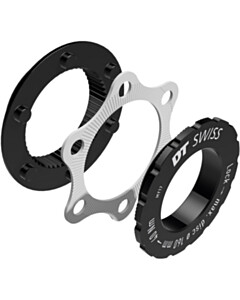 DT Swiss Centre-Lock to 6-bolt fitting adapter for Road, QR, 9 or 12 mm Axles