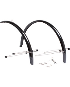 M Part Commute full length mudguards black