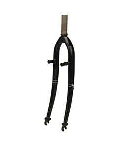 M Part 700c hybrid bike fork 1 1/8&quot; Threaded. Threads cut 130 - 165 mm